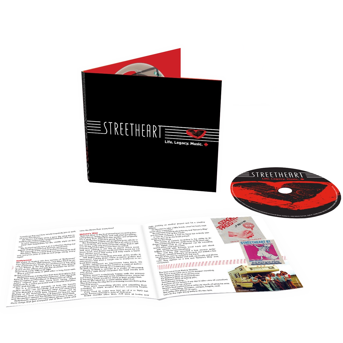 Life Legacy Music CD Streetheart